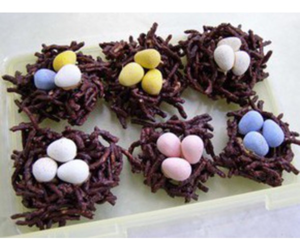 Рецепт 
                Шоколадные гнезда
            