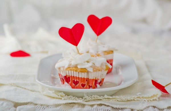 Рецепт 
                Рецепты на День Валентина: Кокосовые кексы
            