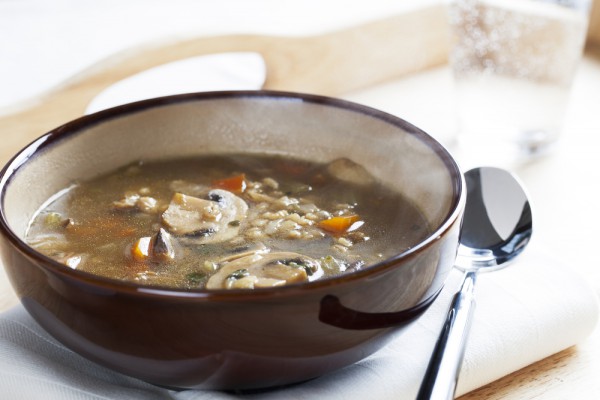 Рецепт 
                Постный грибной суп с перловкой
            