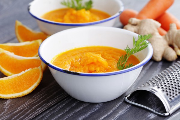 Рецепт 
                Великий пост 2015: Морковный суп с имбирем и апельсинами
            