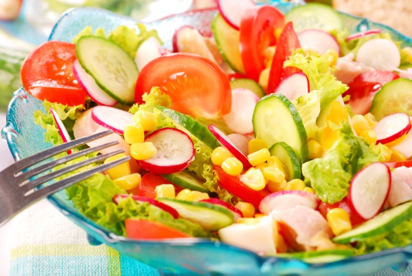 Рецепт 
                Пасхальные рецепты: Весенний салат из овощей
            
