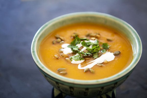 Рецепт 
                Постный суп-пюре из тыквы
            
