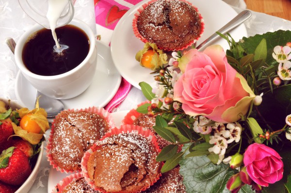 Рецепт 
                Рецепты на День Валентина: Шоколадные кексы на завтрак
            