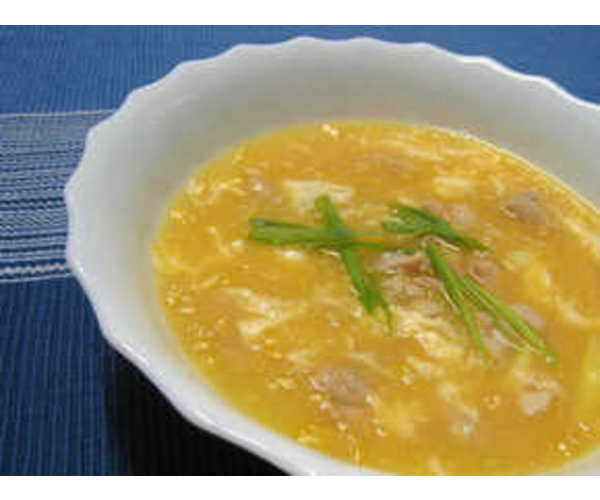 Рецепт 
                Куриный суп с кукурузой
            