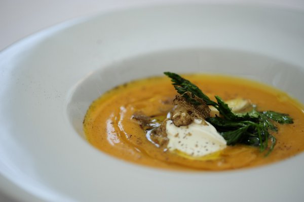 Рецепт 
                Крем-суп из тыквы с белыми грибами
            